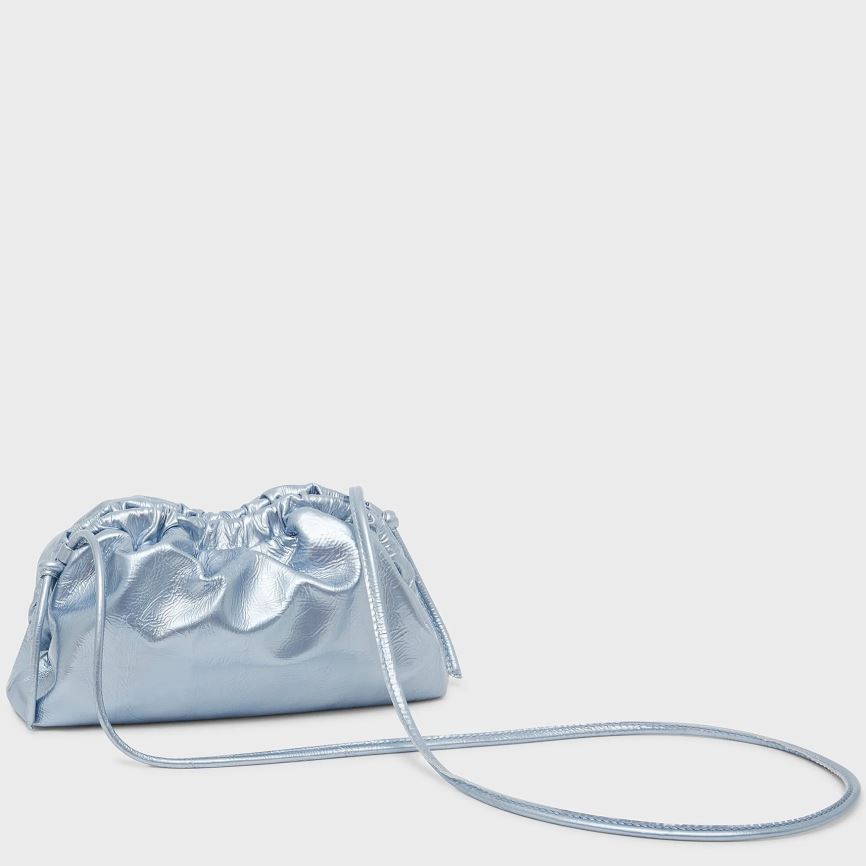 Women's Mansur Gavriel Mini Cloud Clutch Bags Light Blue | AU 8572AN